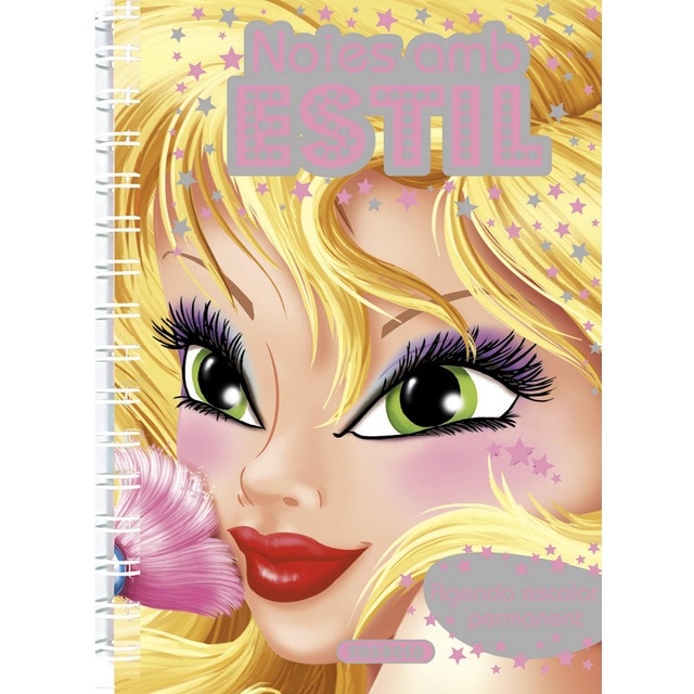 Agenda escolar permanent noies amb estil (Tapa blanda)