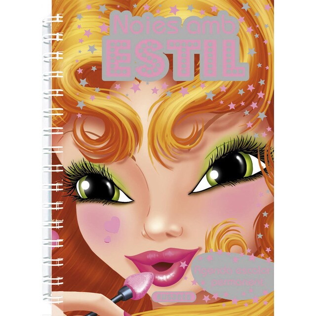 Agenda escolar permanent noies amb estil (Tapa blanda)