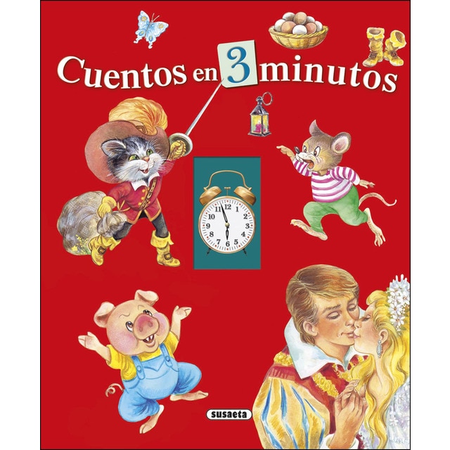 Cuentos en 3 minutos (Tapa dura)