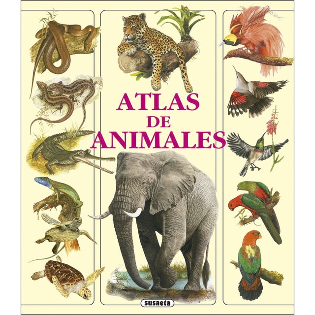 Atlas de animales (Tapa dura)