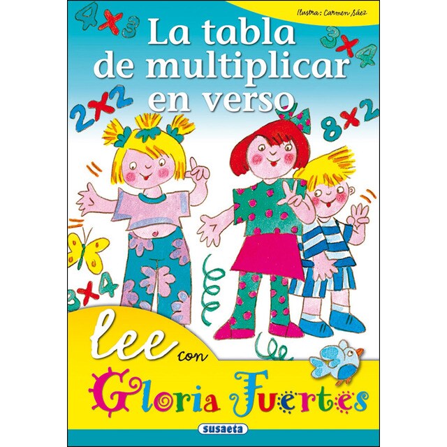 La tabla de multiplicar en verso (Tapa dura)