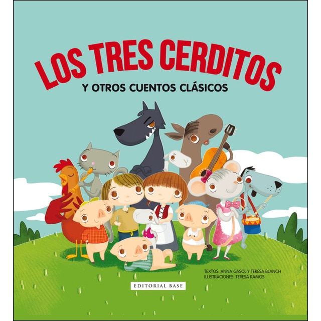 Los tres cerditos y otros cuentos clásicos (Tapa dura)
