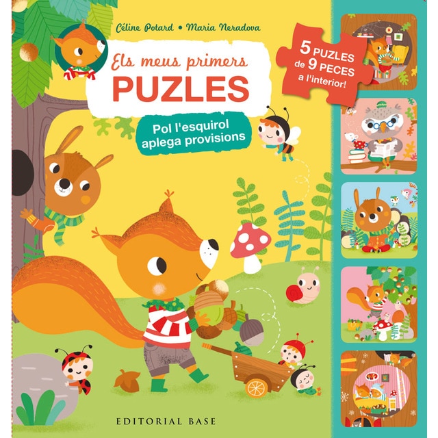 Els meus primers puzles. Pol l'esquirol aplega provisions (Tapa dura)