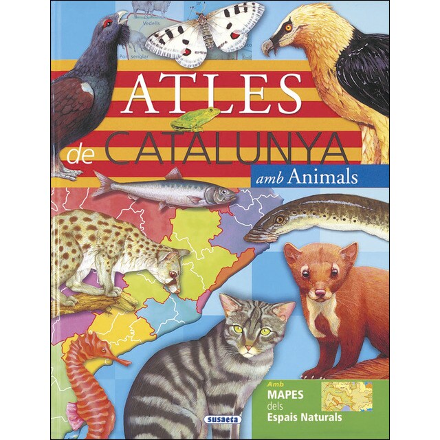 Atles de Catalunya amb animals (Tapa dura)