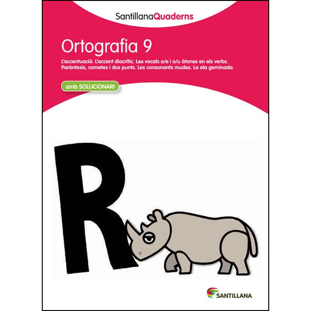 Ortografia 9 amb solucionari santillana quaderns.pdf