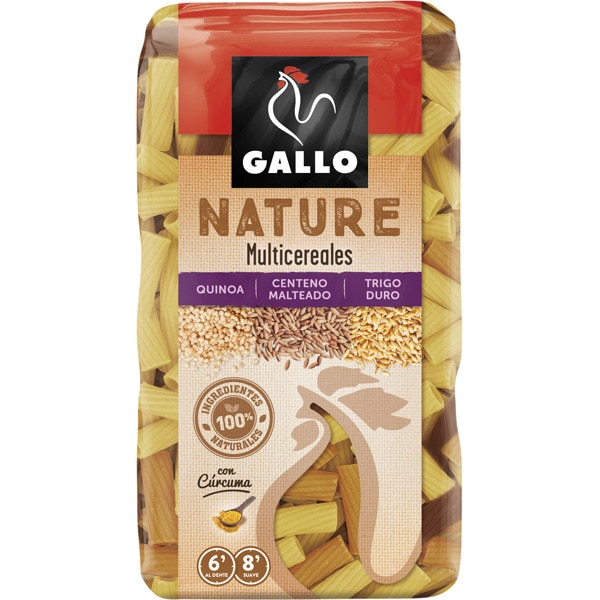 Kaufen Nature Makkaroni Aus Verschiedenen Getreidesorten Quinoa Roggenmalz Und Hartweizen Paket 400 G Gallo Supermercado El Corte Ingles