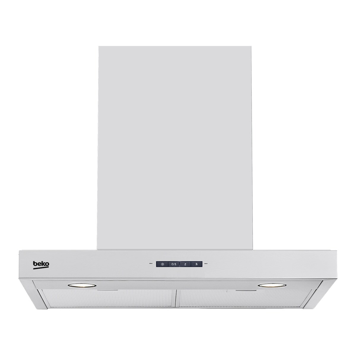 Campana decorativa Beko HCB61731BX con función limpieza del aire