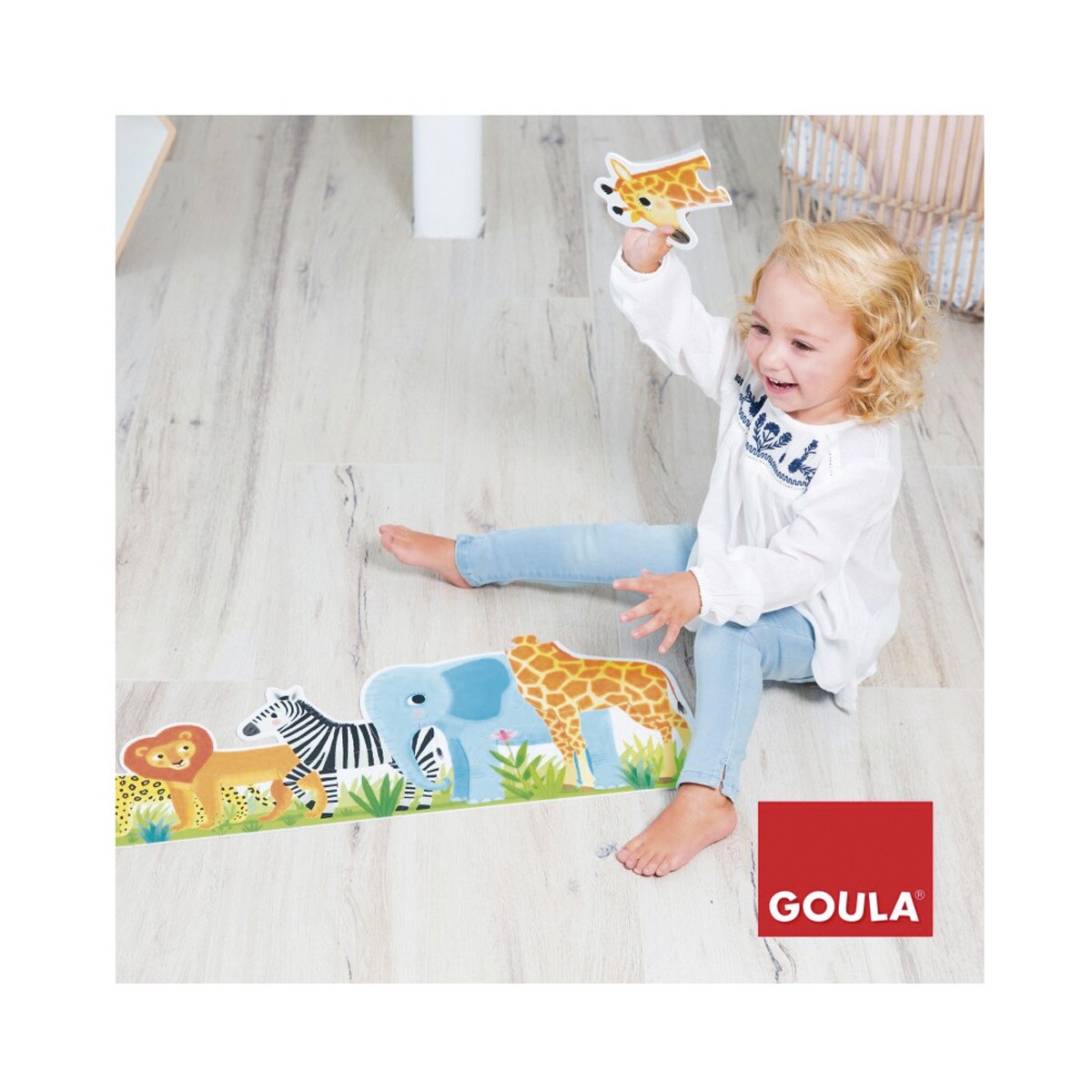 Puzzle xxl Selva de pequeno a grande Goula 3