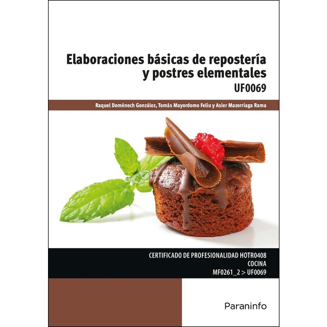 Elaboraciones Basicas De Reposteria Y Postres Elementales Autor