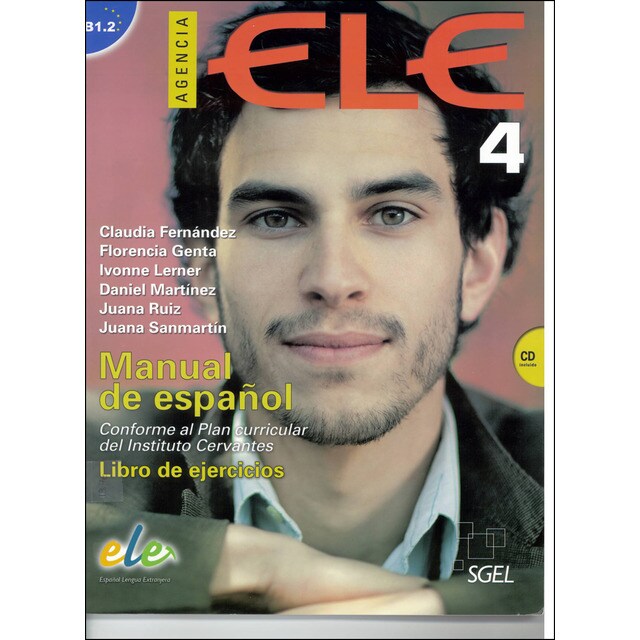 Agencia ELE 4 libro de ejercicios + CD (Tapa blanda)