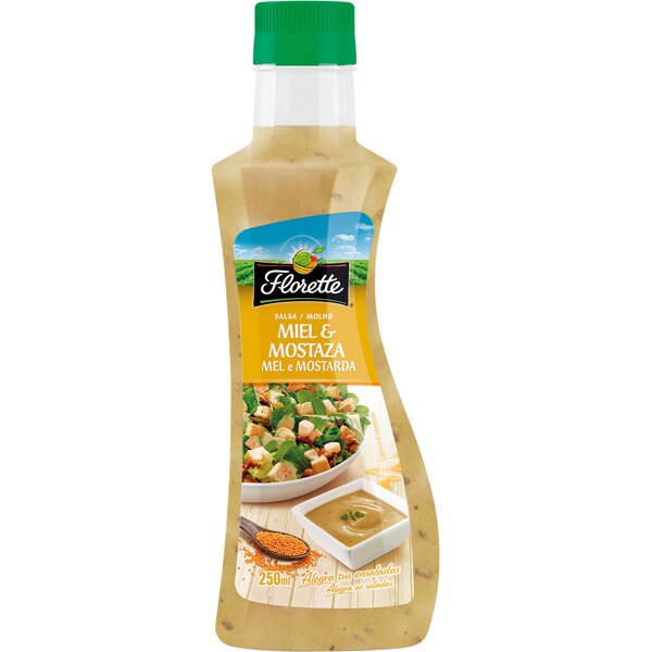salsa de miel y mostaza botella 250 ml · FLORETTE · Supermercado El