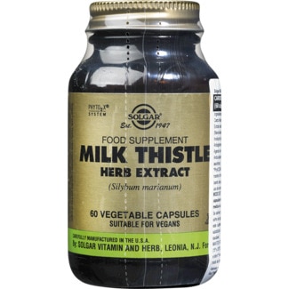 Solgar Extrato Cardo Mariano frasco 60 capsulas