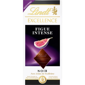 LINDT EXCELLENCE Dunkle Schokolade mit Feigenstückchen Tafel 100 g