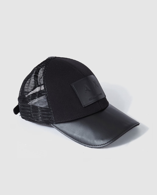 armani black cap