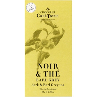 Café-Tasse Chocolate Preto com Chá Earl Grey embalagem 85 g