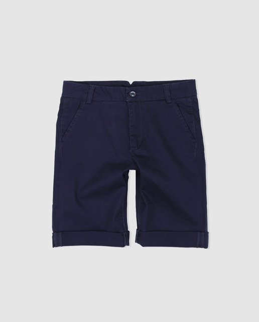 bermudas azul marino