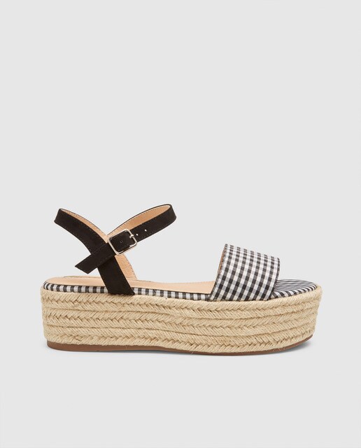espadrilles compensées mariée