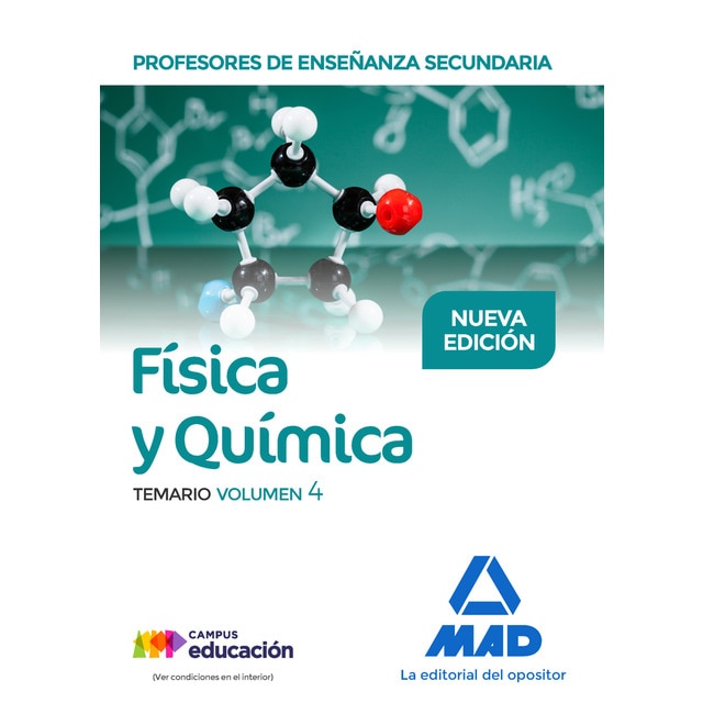 Profesores de Enseñanza Secundaria Física y Química Temario Vol. 4