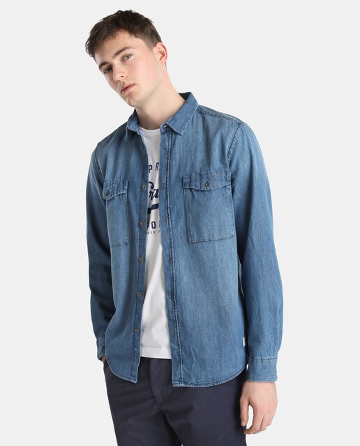 esprit denim shirt