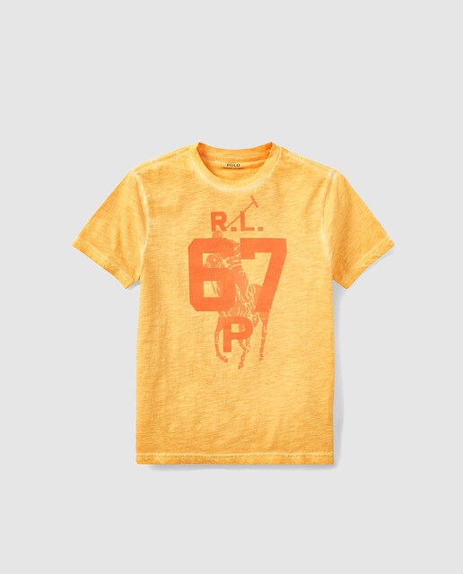 polo ralph lauren t shirt orange