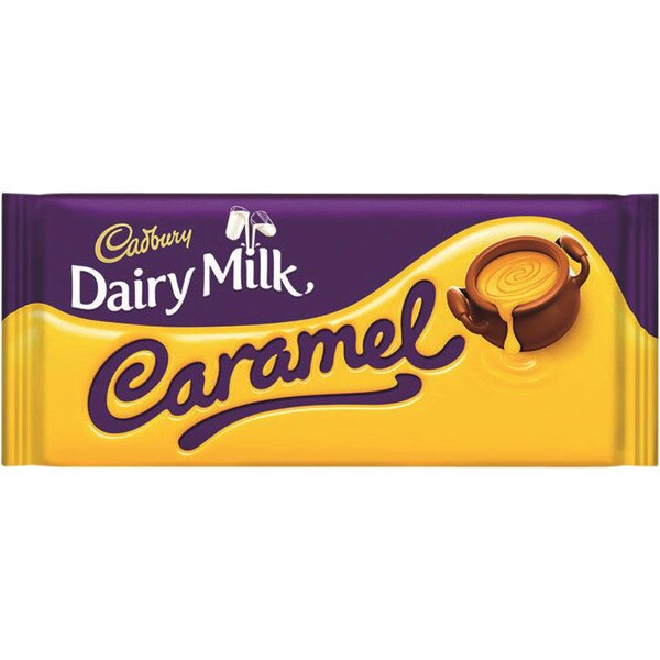 Dairy Milk chocolate con leche relleno de caramelo tableta 200 g