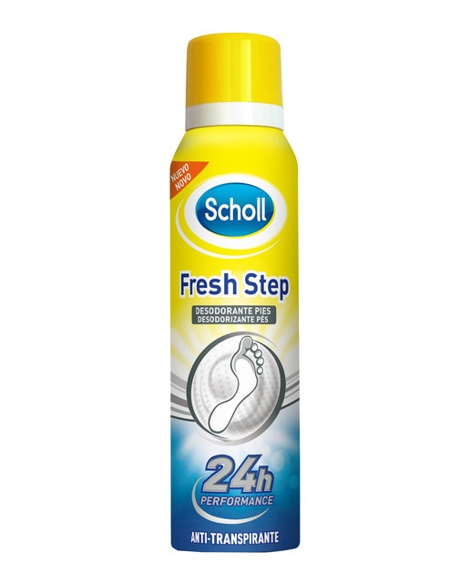 Desodorante para pies en spray Fresh Step Scholl