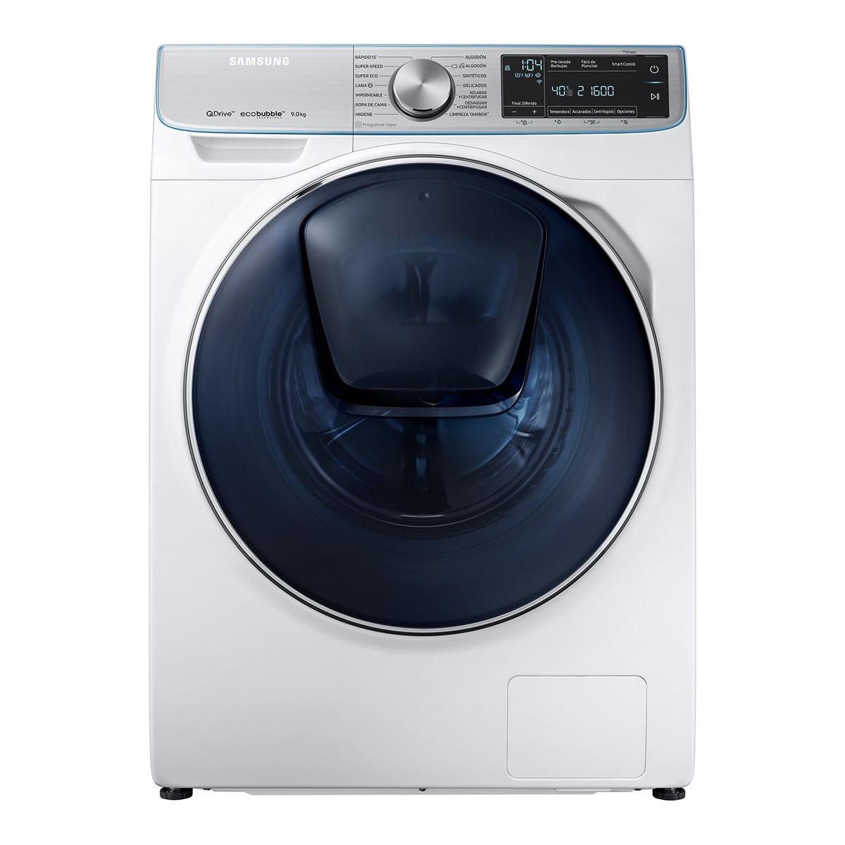 Lavadora de carga frontal Samsung QuickDrive Serie 7 AddWash WW90M76FNOA/EC de 9 Kg y 1.600 rpm