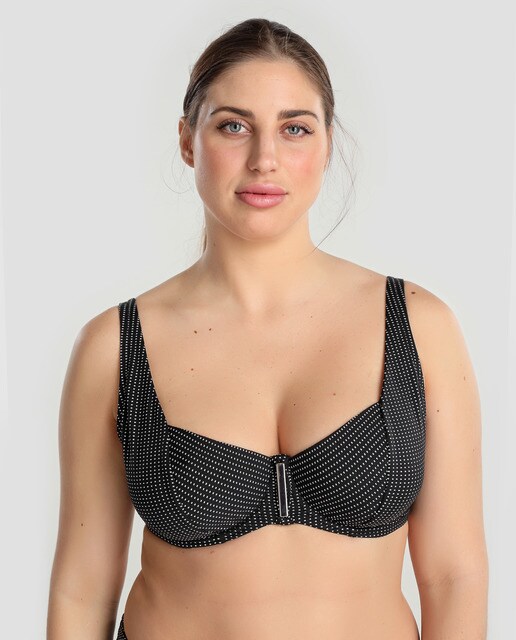 Top de bikini de tallas grandes Verango Plus de triángulo con aro