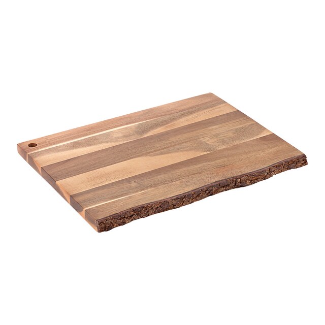 Tabla de cortar Acacia con corteza El Corte Inglés