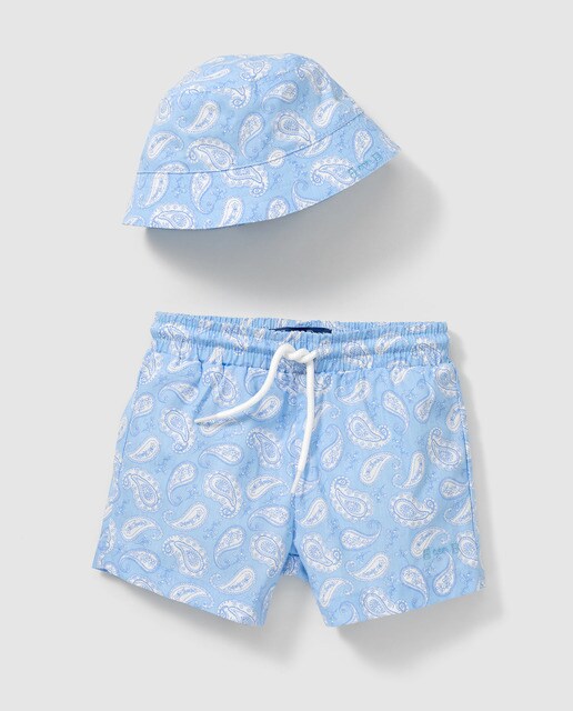 Maillot De Bain Bebe Garcon B Con B Motif Hibiscus Mode El Corte Ingles