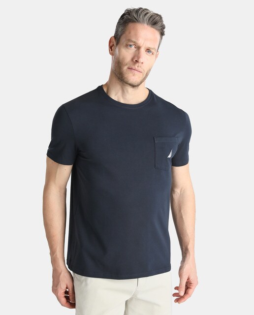 camiseta nautica hombre