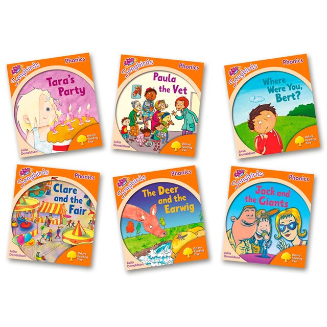Oxford reading tree songbirds phonics level 6. Mixed pack of 6 (Tapa blanda)
