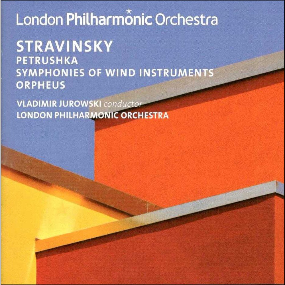 Stravinsky: Petruchka, Sinfonía para instrumentos de viento, Orpheus (CD)