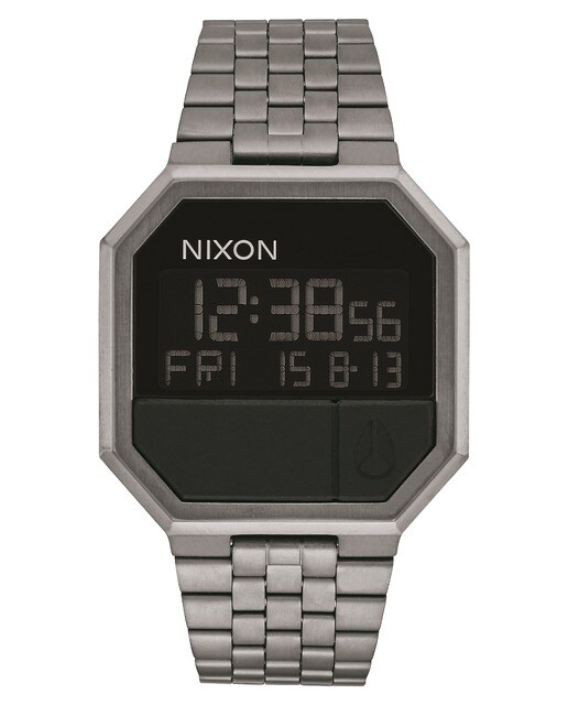 Relógio Nixon Re Run Bracelete Aço - Cinzento Metalizado