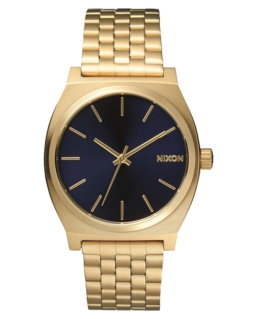 Relógio Nixon Time Teller Bracelete Aço - Dourado