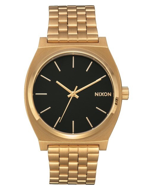 Relógio Nixon Time Teller Bracelete Aço - Dourado