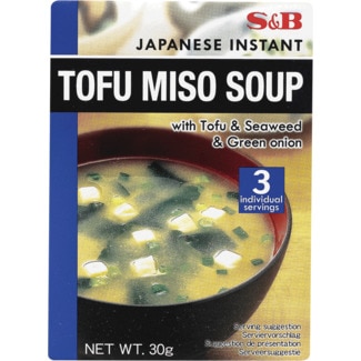S&B Sopa Tofu Miso embalagem 30 g