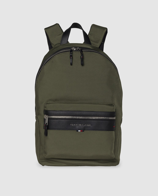 tommy hilfiger green backpack