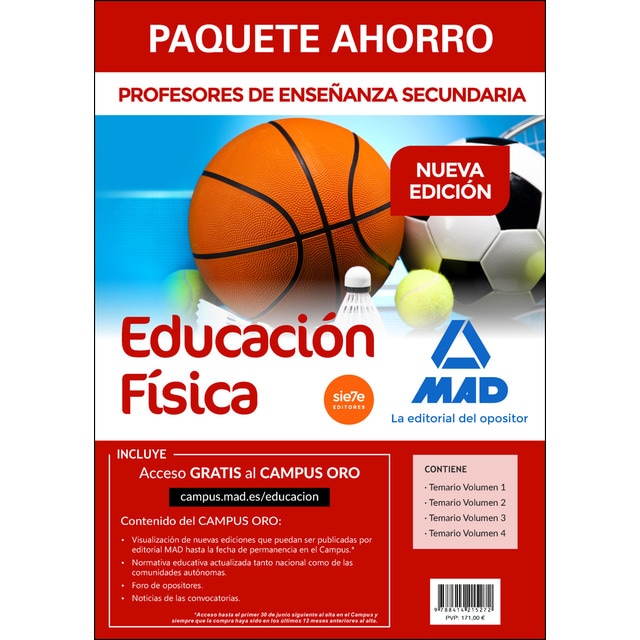 Paquete Ahorro Educación Física. Cuerpo de Profesores de Enseñanza Secundaria.pdf