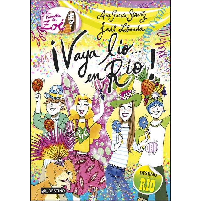¡Vaya lío... en Río!: La Banda de Zoé 8 (Tapa dura)