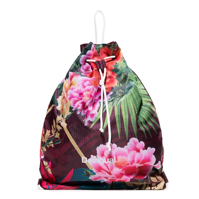 DESIGUAL Sac à dos Voyager XL multiposition – Berry Maroquinerie