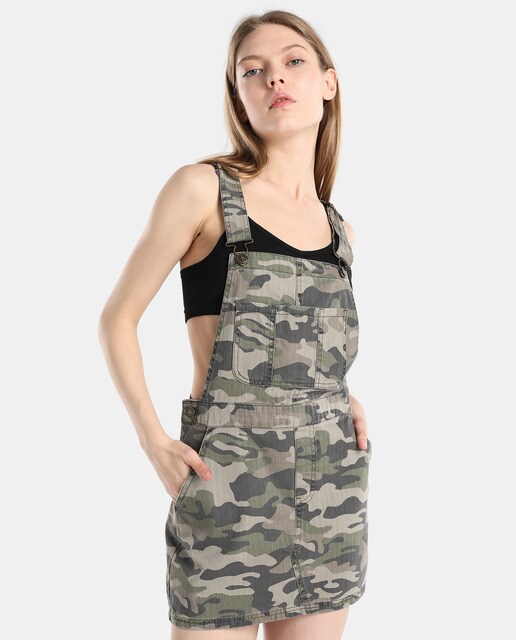 khaki dungarees womens