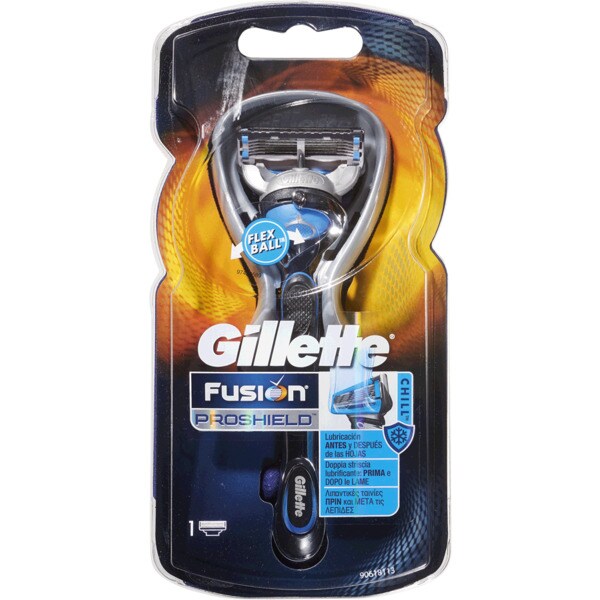 Gillette Fusion Proshield Máquina de Barbear embalagem 1 unidade