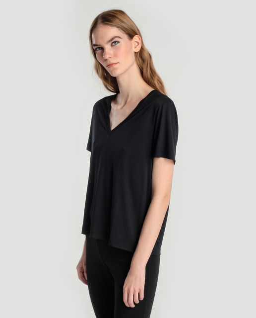 ralph lauren women's black t shirt