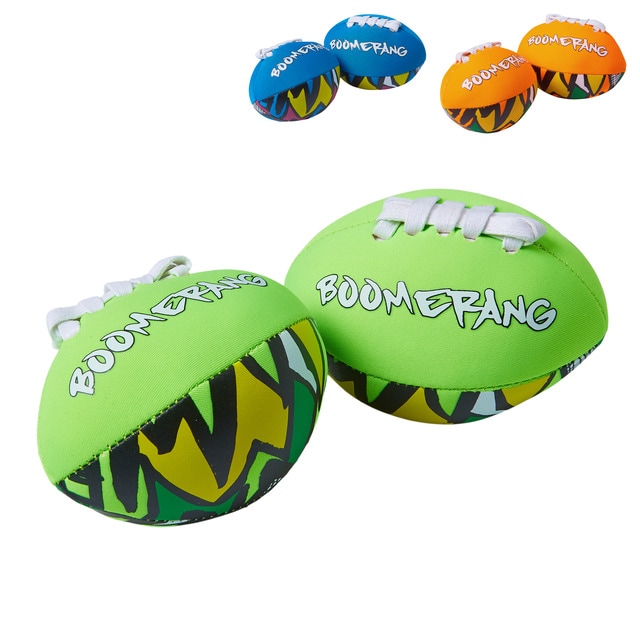 Mini pelotas rugby playa recreativas Boomerang