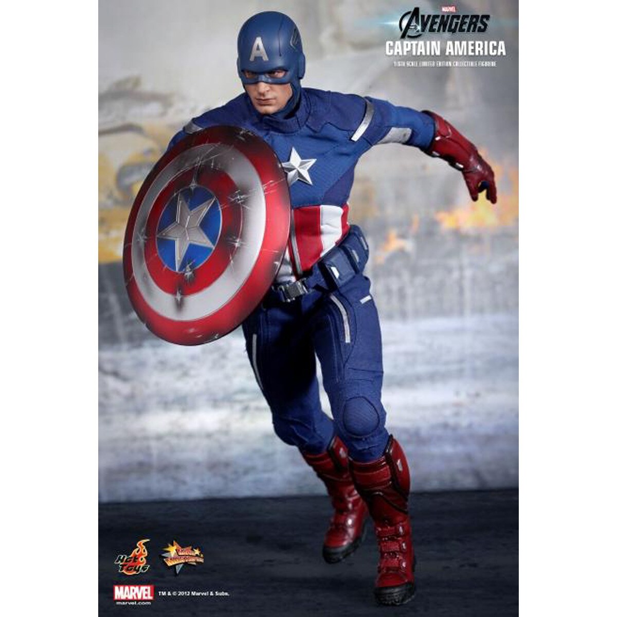 Imagem 0 de Figura do Capitão América Marvel Vingadores Era de Ultron