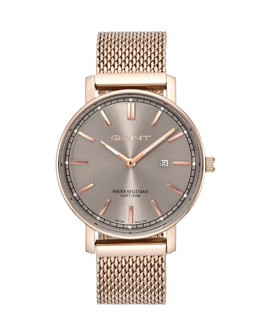 Relógio GANT Nashville Bracelete Malha Milanesa - Rose Gold