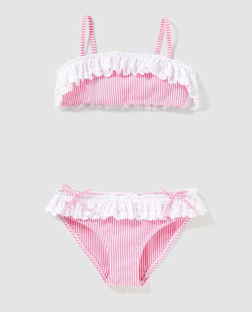 Moda Y Unit Rayas Bikini Hipercor Accesorios Niña De · qcj3AR45L
