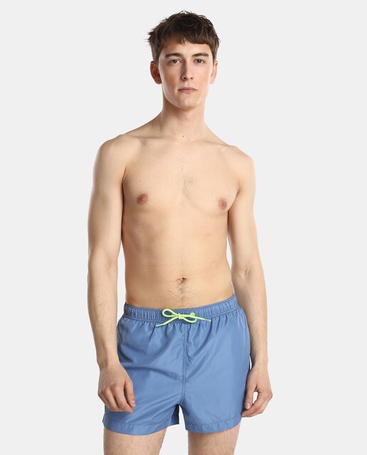 Hombre Nudos Bermuda De Azul Bañador zLSVGUqMp