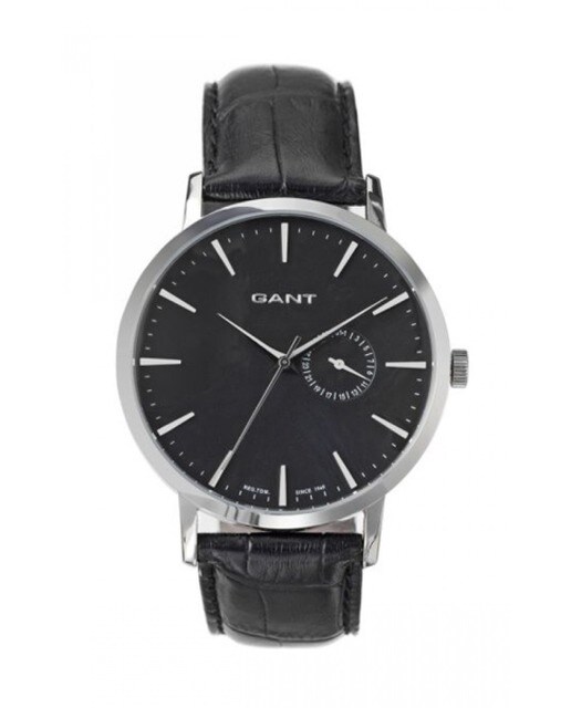 Relógio GANT Park Hill Bracelete Pele - Preto
